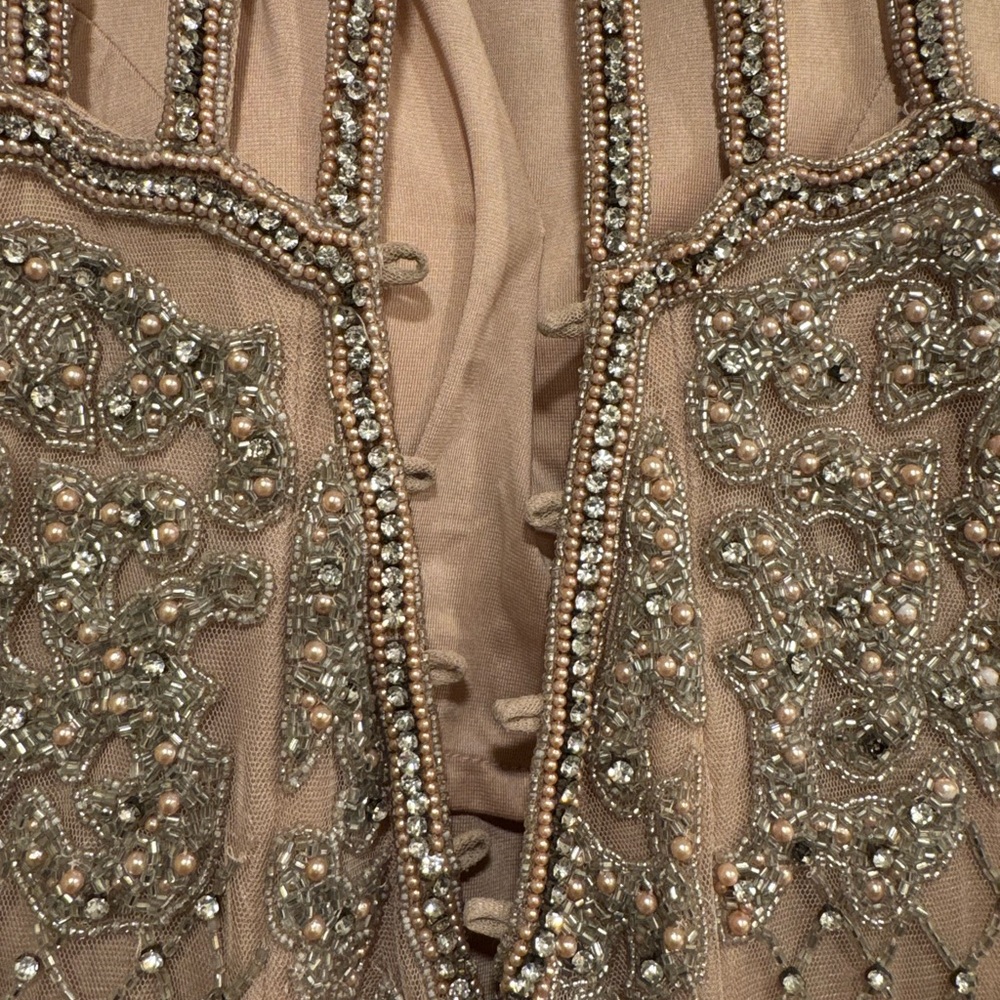 Sherri Hill Elegant Beaded Dress - Picture 4 of 5